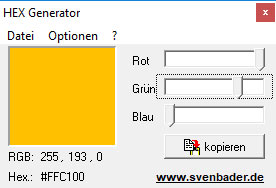 Screenshot - Hex-Generator