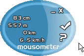 Screenshot - Mousometer